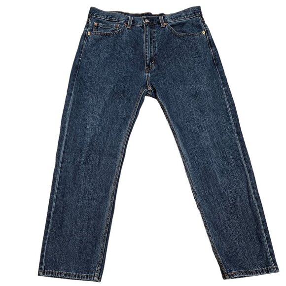 Levis 505 Jeans - Red Tab - Size 36x29 - Straight Leg - Like New - Picture 2 of 12